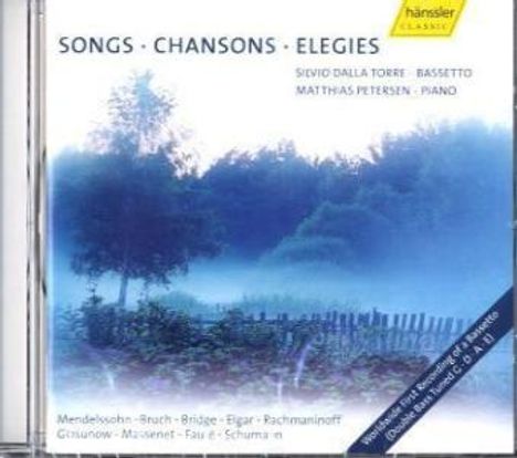Silvio Dalla Torre- Songs,Chansons,Elegien, CD
