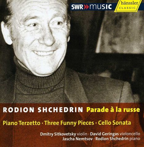 Rodion Schtschedrin (geb. 1932): Sonate für Cello &amp; Klavier (1997), CD