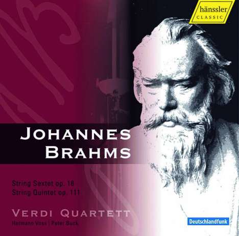 Johannes Brahms (1833-1897): Streichsextett Nr.1 op.18, CD