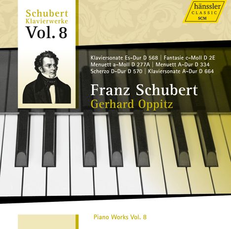 Franz Schubert (1797-1828): Klavierwerke Vol.8, CD