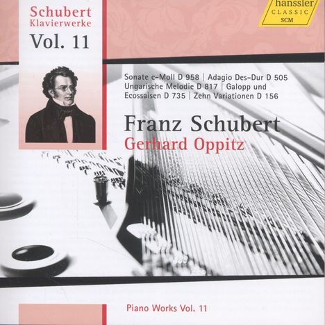 Franz Schubert (1797-1828): Klavierwerke Vol.11, CD