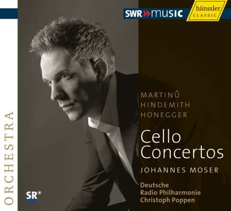 Johannes Moser - Cellokonzerte, CD