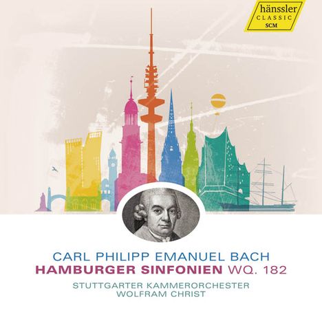 Carl Philipp Emanuel Bach (1714-1788): Symphonien Wq.182 Nr.1-6 "Hamburger", CD