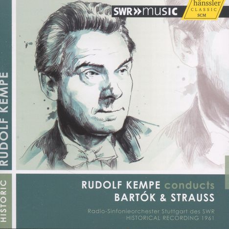 Rudolf Kempe dirigiert Bartok &amp; Strauss, CD