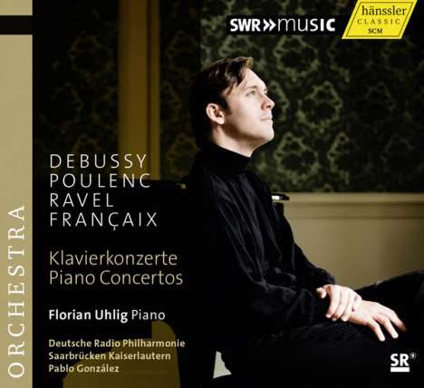 Florian Uhlig - Französische Klavierkonzerte Vol.1, CD