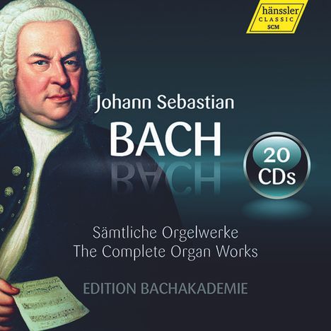 Johann Sebastian Bach (1685-1750): Sämtliche Orgelwerke - Edition Bachakademie, 20 CDs