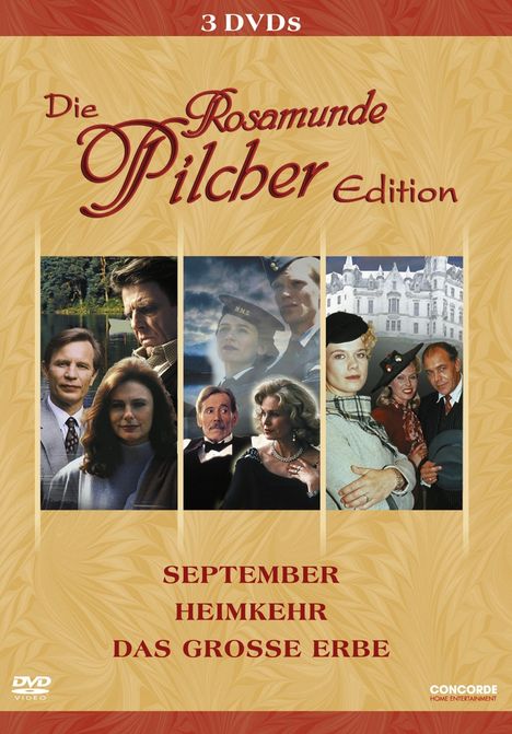 Rosamunde Pilcher Edition, 3 DVDs