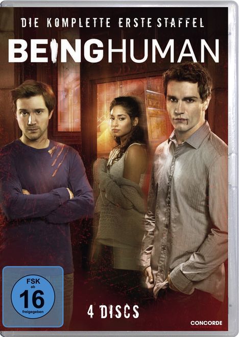 Being Human Season 1, 4 DVDs