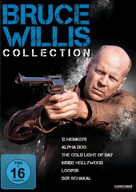 Bruce Willis Collection, 6 DVDs
