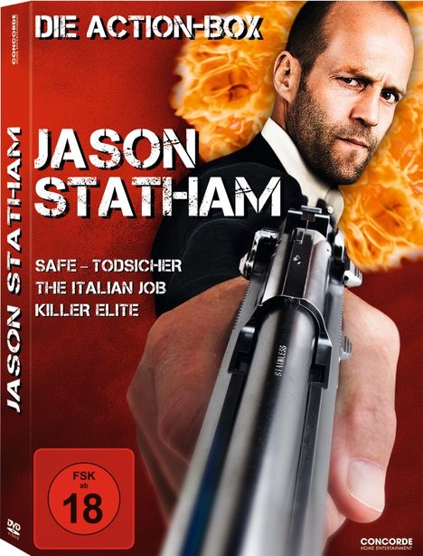 Jason Statham Action-Box, 3 DVDs