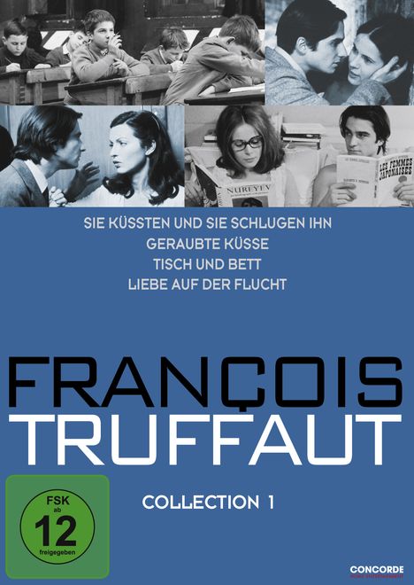 Francois Truffaut Collection 1, 4 DVDs