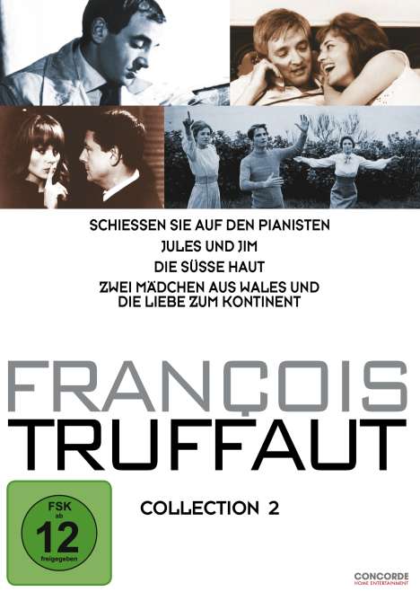 Francois Truffaut Collection 2, 4 DVDs