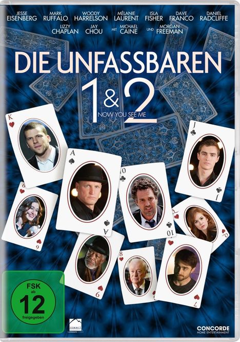 Die Unfassbaren 1 &amp; 2, 2 DVDs