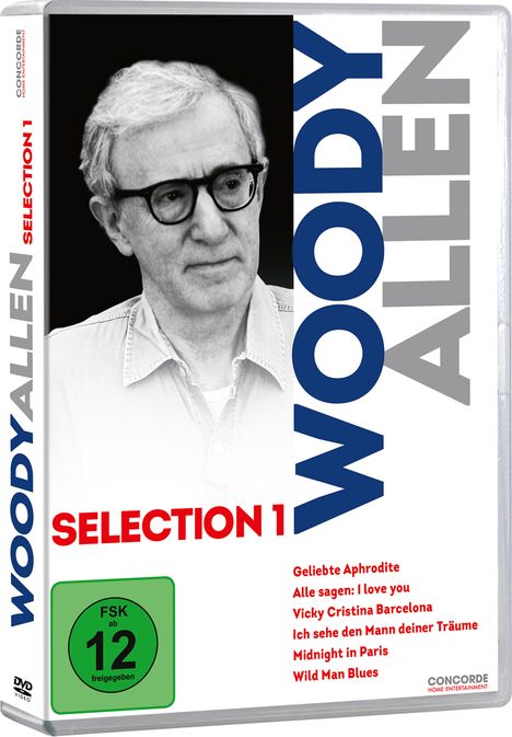 Woody Allen Selection 1, 6 DVDs