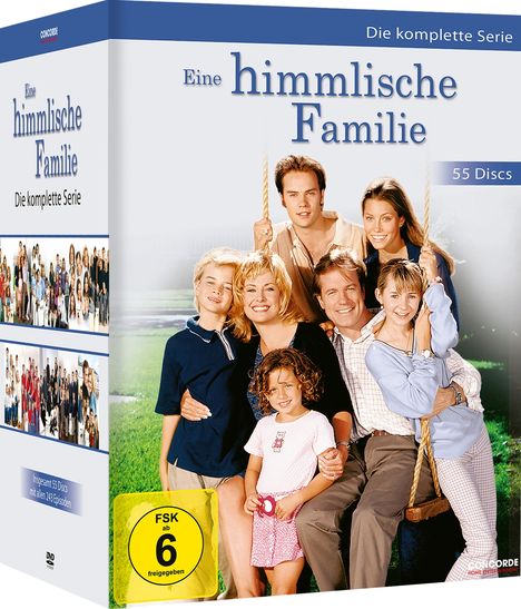 Eine himmlische Familie (Komplette Serie), 55 DVDs