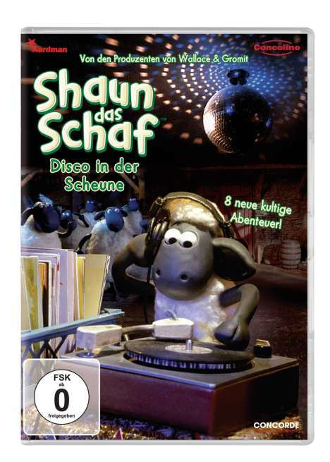 Shaun das Schaf Staffel 1 Vol. 3: Disco in der Scheune, DVD