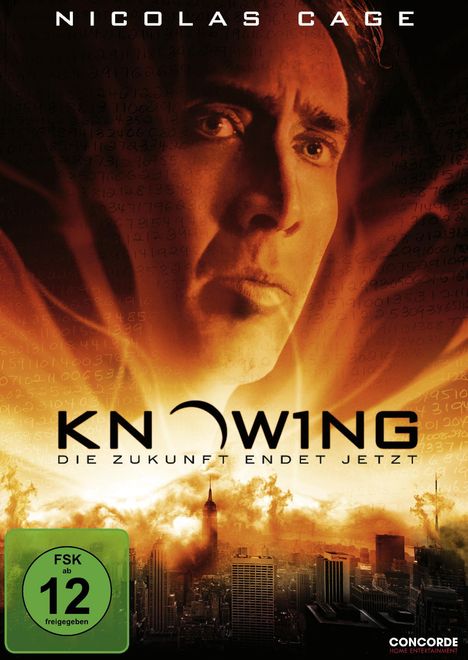 Knowing - Die Zukunft endet jetzt, DVD