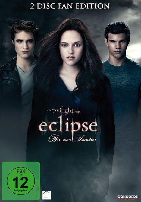 Twilight: Eclipse - Bis(s) zum Abendrot (Fan Edition), 2 DVDs