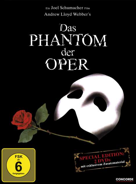 Das Phantom der Oper (Special Edition), 2 DVDs