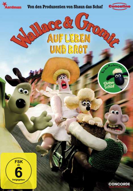 Wallace und Gromit: Auf Leben und Brot, DVD