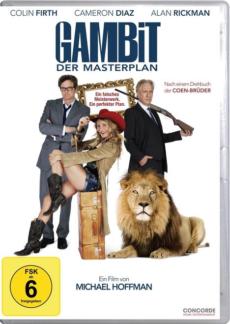 Gambit (2012), DVD