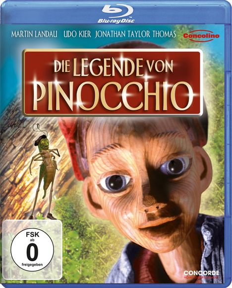 Die Legende von Pinocchio (1996) (Blu-ray), Blu-ray Disc