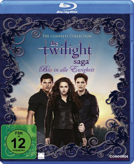 Die Twilight Saga - Biss in alle Ewigkeit (The Complete Collection) (Blu-ray), 6 Blu-ray Discs