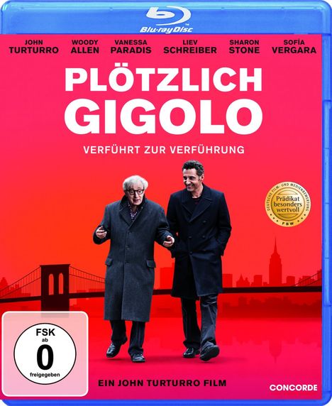 Plötzlich Gigolo (Blu-ray), Blu-ray Disc