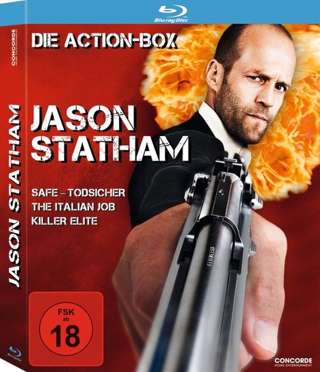 Jason Statham Action-Box (Blu-ray), 3 Blu-ray Discs