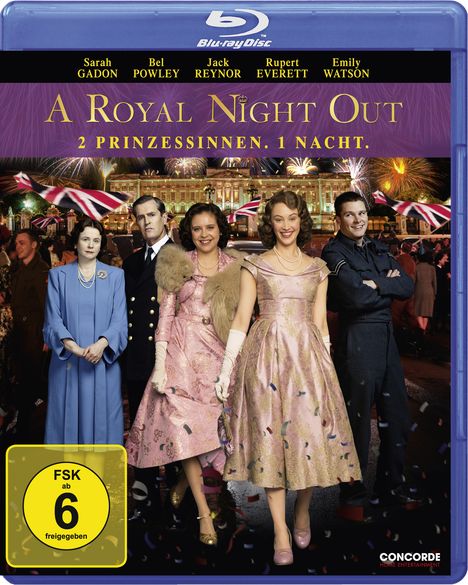 A Royal Night Out (Blu-ray), Blu-ray Disc