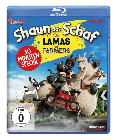 Shaun das Schaf - Die Lamas des Farmers (Blu-ray), Blu-ray Disc