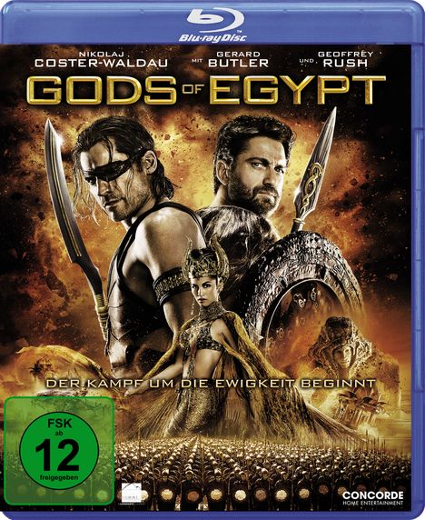 Gods Of Egypt (Blu-ray), Blu-ray Disc