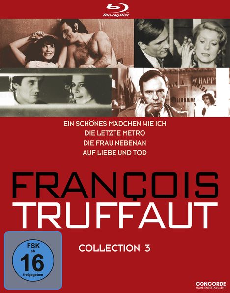 Francois Truffaut Collection 3 (Blu-ray), 4 Blu-ray Discs
