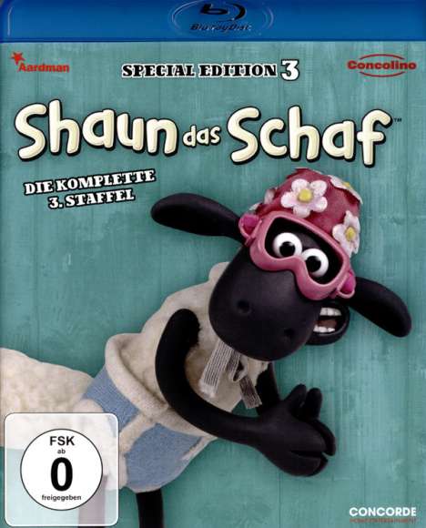 Shaun das Schaf Staffel 3 (Blu-ray), Blu-ray Disc