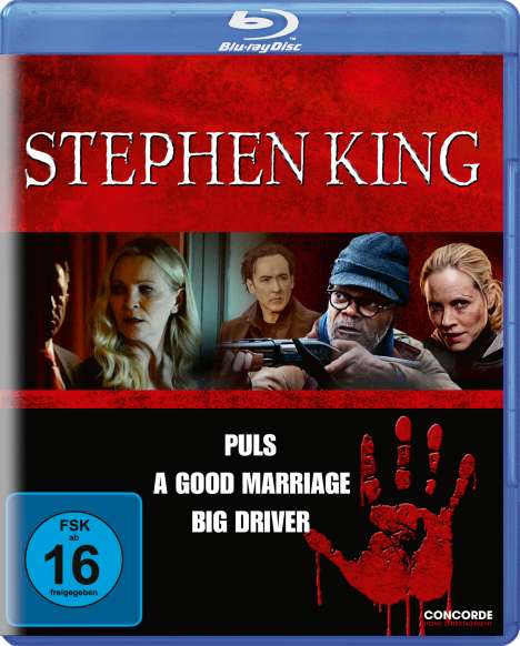 Stephen King Collection (Blu-ray), 3 Blu-ray Discs