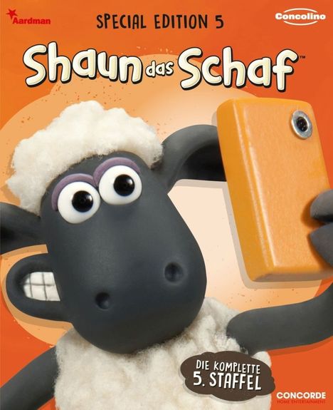 Shaun das Schaf Staffel 5 (Blu-ray), Blu-ray Disc