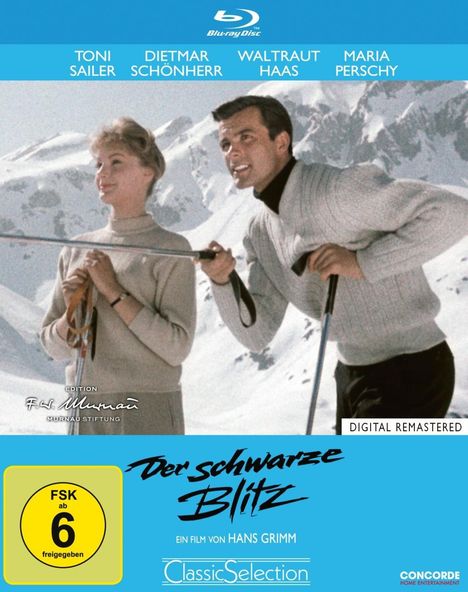 Der schwarze Blitz (Blu-ray), Blu-ray Disc