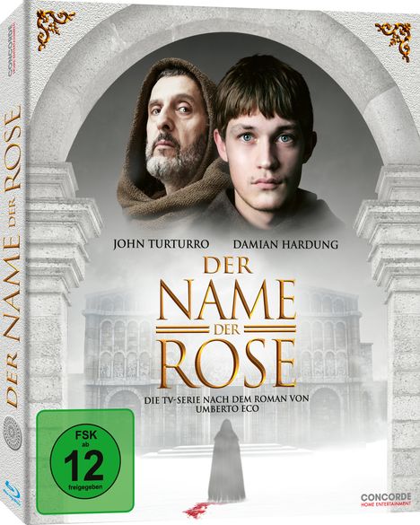 Der Name der Rose (TV-Serie) (Limited Edition im Digipack) (Blu-ray), 2 Blu-ray Discs