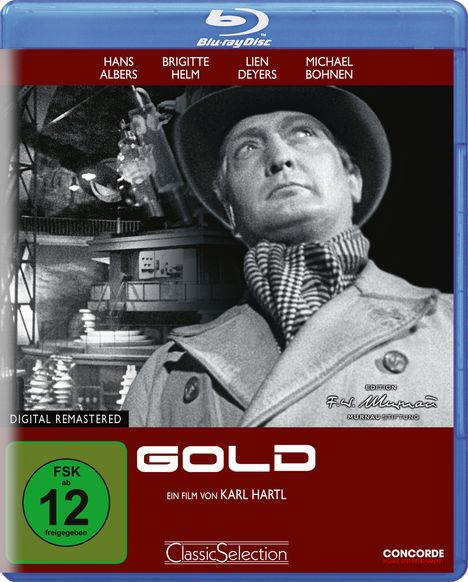 Gold (1934) (Blu-ray), Blu-ray Disc