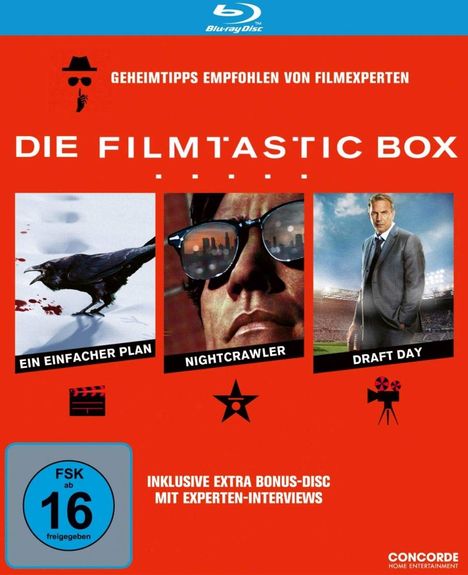 Die Filmtastic-Box (Blu-ray), 4 Blu-ray Discs