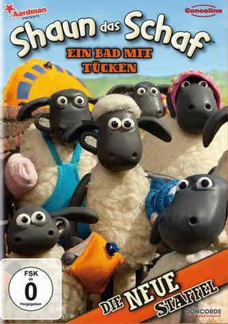 Shaun das Schaf Staffel 3 Vol. 1: Ein Bad mit Tücken, DVD