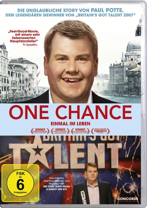 One Chance - Einmal im Leben, DVD