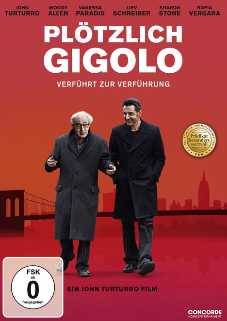Plötzlich Gigolo, DVD