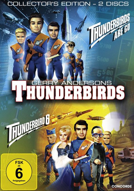 Thunderbirds Are Go / Thunderbird 6, 2 DVDs