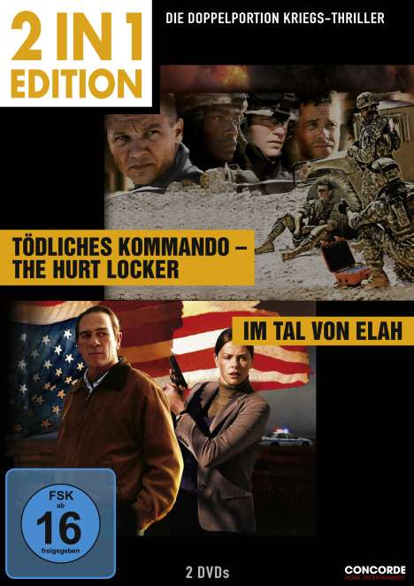 Tödliches Kommando - The Hurt Locker / Im Tal von Elah, 2 DVDs
