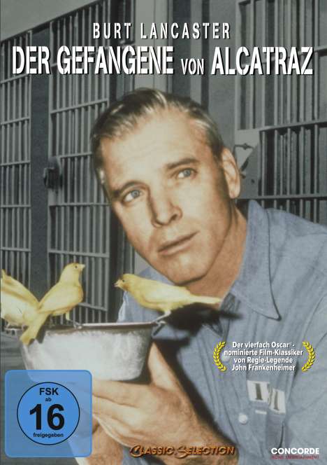 Der Gefangene von Alcatraz, DVD