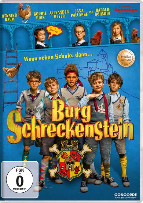 Burg Schreckenstein, DVD