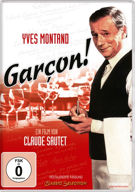 Garcon!, DVD