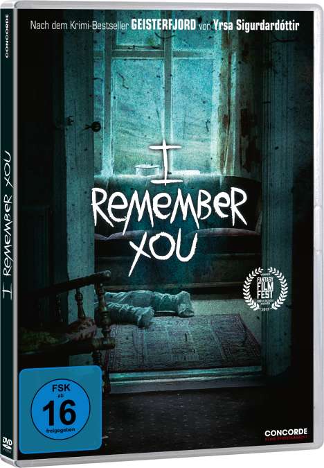 I remember you, DVD