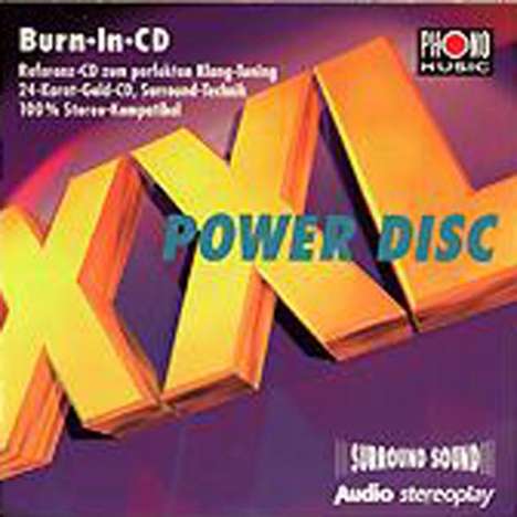 XXL Power Disc (Gold-Disc zum Einspielen der HiFi-Anlage), CD